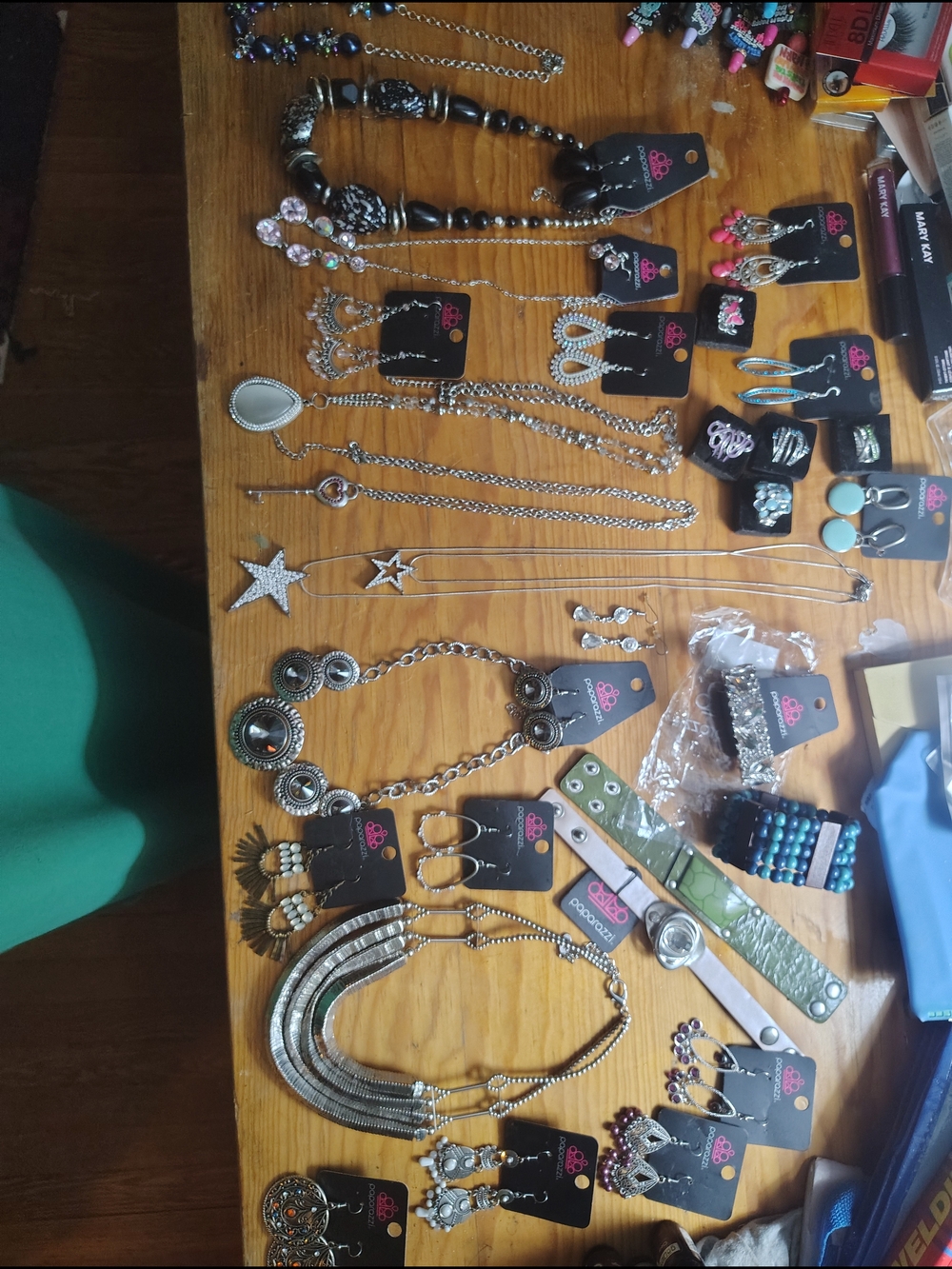 40 Pieces of Earrings, Necklaces, & a couple bracelets NEW paparazzi Multi-color